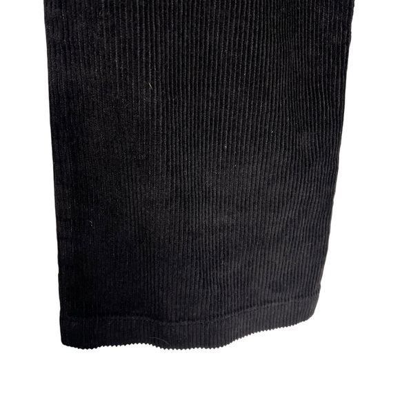 Reformation Austin Corduroy Pants Black Size 24 NEW - Picture 12 of 16